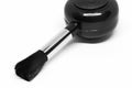 Brush with bellows for cleaning lenses Royalty Free Stock Photo