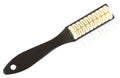 Brush for cleaning of suede and nubuck shoes Royalty Free Stock Photo