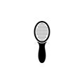 brush comb icon. Element of barber shop for advertising signs, mobile concept and web apps. Icon for website design and developmen Royalty Free Stock Photo