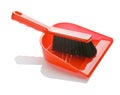 Brush with dustpan isolated Royalty Free Stock Photo
