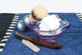 Man`s shave accessories