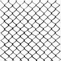 Wire fence mesh pattern, freehand drawn image, digitally remastered black and white texture Royalty Free Stock Photo