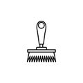 brush, mop, scrubber icon. Element of kitchen utensils icon for mobile concept and web apps. Detailed brush, mop, scrubber icon