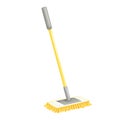 Brush mop to wash floor at home