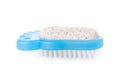 Brush and pumice stone for foot care Royalty Free Stock Photo