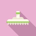 Brush service icon flat vector. Pool cleaning Royalty Free Stock Photo
