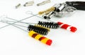 Brush Set Cleaning Gun Royalty Free Stock Photo
