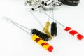 Brush Set Cleaning Gun Royalty Free Stock Photo