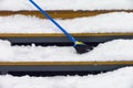 Brush for snow removal