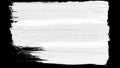 Brush stroke black and white transition background. Animation of paint splash. Abstract background for ad and