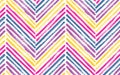 Brush stroke chevron zig zag seamless pattern