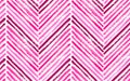 Brush stroke chevron zig zag seamless pattern. Royalty Free Stock Photo