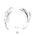 Brush Stroke Enso Symbol