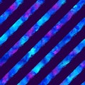 Brush Stroke Line Stripe Geometric Grung Pattern Seamless in Blue Color Background. Gunge Collage Watercolor Texture for