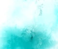 Light blue green and white paint background with fresh blur gradient color subtle smooth abstract grunge texture design Royalty Free Stock Photo