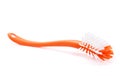 Brush for washing dishes Royalty Free Stock Photo