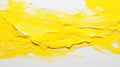 brush yellow paint strokes Royalty Free Stock Photo