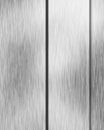 Brushed alluminium metal plate Royalty Free Stock Photo