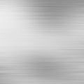 Brushed aluminium metal plate Royalty Free Stock Photo