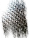 Brushed aluminium metal plate Royalty Free Stock Photo