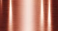 Brushed Copper Metal Texture Background With Light Reflections Royalty Free Stock Photo