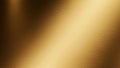 Brushed Gold Metal Texture with Diagonal Light Reflections and Subtle Horizontal Lines Royalty Free Stock Photo