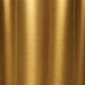 Brushed gold metallic surface with a smooth, reflective finish. Vertical linear patterns Royalty Free Stock Photo