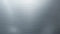 Brushed metal abstract background with clean horizontal texture Royalty Free Stock Photo