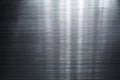 Brushed metal plate Royalty Free Stock Photo