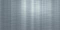 brushed metal steel or aluminum wide  plate banner background Royalty Free Stock Photo