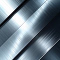 Brushed Metal Surface With Diagonal Lines And Reflections In Cool Blue Tones Royalty Free Stock Photo