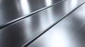 Brushed metal surface with smooth texture and soft light reflections Royalty Free Stock Photo