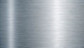 Brushed metal texture a seamless high-resolution background for design projects. Generative AI Royalty Free Stock Photo