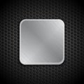 Brushed metal tile background Royalty Free Stock Photo