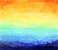 Brushed Painted colorful Abstract Background. Brush stroked painting. 2D Illustration.