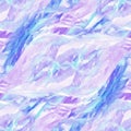 Brushed Pattern. Indigo Abstract Texture. Aquarelle Repeat Background. Mineral Artistic Splash.