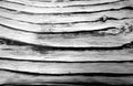 Brushed pine wood texture in black and white Royalty Free Stock Photo