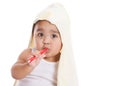 Brushing Teeth Royalty Free Stock Photo