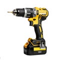 Brushless cordless hammer drill Royalty Free Stock Photo