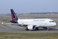 Brussels Airlines Airbus A320 at the airport