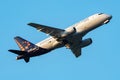 Brussels Airlines Sukhoi SSJ-100 Superjet EI-FWF passenger plane departure and take off at Vienna Airport