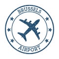 Brussels Airport logo.