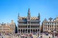 Front view of the Maison du Roi on the Grand Place in Brussels, Belgium