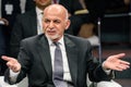 Ashraf Ghani, President of the Islamic Republic of Afganistan Royalty Free Stock Photo