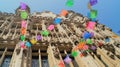 Brussels, Belgium - August 19, 2018: Celebration on the Grande-Place Royalty Free Stock Photo