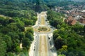 View from Atomium Royalty Free Stock Photo