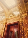 Luxury interior design of five star Hotel Metropole in Brussels, Belgium