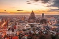 Brussels, Belgium cityscape at Palais de Justice Royalty Free Stock Photo