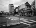 BRUSSELS, BELGIUM - Dec 02, 2020: Gasstation on Belliard