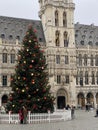 Brussels, Belgium, 29 december, 2020, Grand-place of Brussels